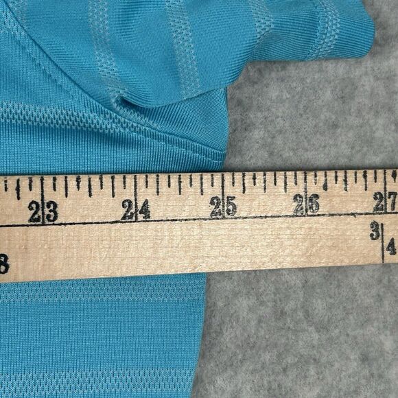 Nike Tiger‎ Woods Collection Golf Polo Shirt Mens XL Collar Snap Button Blue - Picture 8 of 10